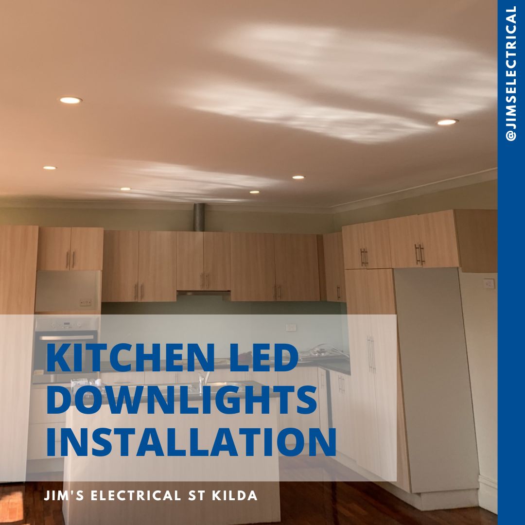 Kitchen LED Downlights Installation